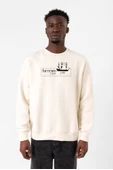 Outlander Artemis Crew Ekru Erkek 2ip Sweatshirt - 1