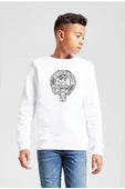 Outlander Je Suis Prest Beyaz Çocuk 2ip Sweatshirt - 1