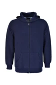 Erkek Spor Fermuarlı Kapüşonlu Sweat R6680 BGL-ST03169 thumbnail 4