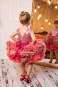 Pembe Pofuduk Elbise - 3
