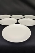 Digithome 6'lı Deniz Form Porselen Servis Tabağı Seti 24 Cm Krem – TL4034835 C320.225 thumbnail 3