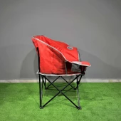 Argeus Nevgrande Comfort Katlanabilir Kamp Sandalyesi Kırmızı - 6