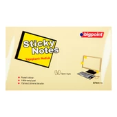 Bigpoint Yapışkanlı Not Kağıdı 75x125mm Sarı 12'li Paket - 1