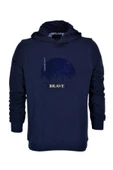 Erkek Kapüşonlu Baskılı Basic Sweatshirt R2219 BGL-ST03193 thumbnail 1