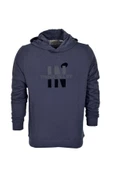 Erkek Kapüşonlu Baskılı Basic Sweatshirt R2222 BGL-ST03194 thumbnail 2