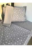 Grey Stars Bebek Nevresim Takımı - 1