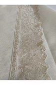 Fransız Dantelli Linen Tura Masa Örtüsü thumbnail 2