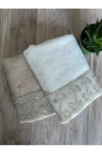 Kure Kadife El Ve Yüz Havlusu 50/90cm - 1