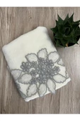 Çinar Kadife Gri El Ve Yüz Havlusu 50/90cm - 1
