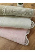 Çeyizlik Ferda Kadife Havlu Seti 50&90 thumbnail 2