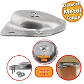 Ünite Konsol Puf Tabure Ahşap Mobilya Ayağı M8 Civata 20 Cm Ayakları Bağlantı Aparatı 8'li Set thumbnail 2