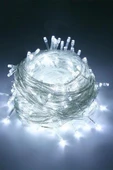 Dekor Lambası Beyaz 8 Fonksiyonlu 100 Ledli Spot Beyaz Işık 10 Metre 8 Fonksiyonlu Şık Led Lamba - 11