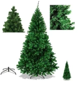 Luxury Series 180 Cm 60 Adet Süslü Ve Işıklı Metal Ayaklı 500 Dal İthal Yılbaşı Çam Ağacı thumbnail 3