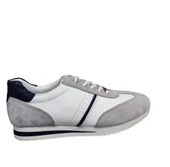 KOMCERO 4Y1543 İNCE TABAN ERKEK DERİ SNEAKERS SPOR AYAKKABI - 1