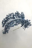 Kristal Taşlı Gelin Tacı - 1