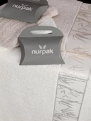 Nurpak N550 Bamboo Aile Bornoz Seti 00240 - 9