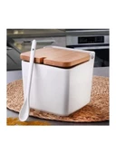 Gönül GNL 3452 Kaşıklı Tuz Saklama Kabı 12x12x12cm - 1