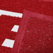 Jütburada Eczane Logolu Kıvırcık Kapı Önü Paspası - 2