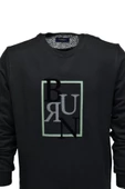 Erkek Baskılı Spor Sıfır Yaka Sweatshirt R2202 BGL-ST03189 - 12