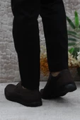 Mehmet Mete 42270 Kahve Greyz Hakiki Deri Sıcak Astar Kauçuk Taban Erkek Ayakkabı thumbnail 4