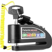 Falante 110 Db Su Geçirmez Motosiklet Alarmlı Disk Kilidi - 1