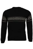 Erkek Kazak Sıfır Yaka Reguler Fit Füme Renk RAR01112 - 4