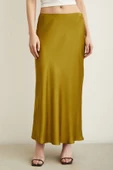 Verev Saten Etek Olive - 5