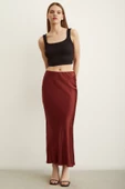 Verev Saten Etek Bordo thumbnail 2