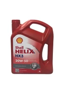 Shell Helix HX3 20W-50 Motor Yağı 4 Litre - 1