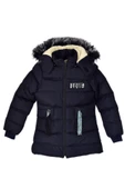 Kız Çocuk Kapüşonlu Kaban BGL-ST03449 - 1