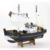 Ahşap Gemi Biblo Dekoratif Hediyelik thumbnail 2