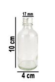 Digithome 132’li 50 Ml Gümüş Kapaklı Söz Nişan Hediyelik Kolonya Koku Süs Cam Şişesi C1-1-149 - 2
