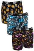 TEET Erkek Boxer Pamuklu Desenli Premium 9'lu Set - 4
