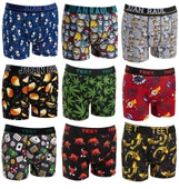 TEET Erkek Boxer Pamuklu Desenli Premium 9'lu Set - 9