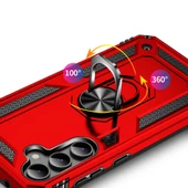 Galaxy S23 FE Kılıf Vega Yüzüklü Standlı Zırh Kılıf thumbnail 10