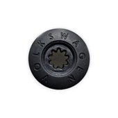 VW Polo 2010-2014 Bijon Kapağı Volkswagen Yazılı 5 adet 1K0601173 - 4