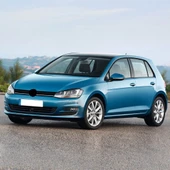 VW Golf 7 2013-2017 Bijon Kapağı Volkswagen Yazılı 5 adet 1K0601173 - 2