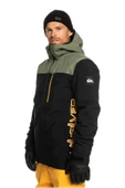 Quiksilver Mission Block Erkek Haki Snowboard Montu - 3