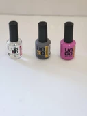 Kalıcı Oje Seti Bond Primer15ml+Strong Base 15ml+ Daımond top coat 15ml - 1
