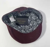 erkek kasket şapkası-9992-bordo - 2
