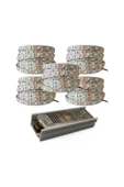 Yüksek Işık 25 Metre 3 Cipli Beyaz Şerit Led Ve 30 Amper Led Trafosu (metrede 60 Led) - 1