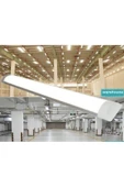 10'lu Paket 120 Cm 40 Watt Çift Sıra Ledli Led Bant Armatür 6500 Kelvin Beyaz Renk - 3