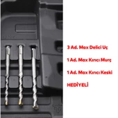 Kırıcı Delici Darbeli Matkap 1250 W Proter Metal Beton Elektropnömatik Delme Kırma Hilti 40 mm - 3
