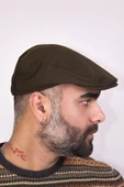 erkek kasket şapkası-7813-haki thumbnail 1