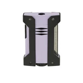 S.T. Dupont 21465 Defi Extreme Mat Siyah-Lila Puro Çakmağı thumbnail 1