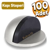 Yapışkanlı Kapı Stoperi Tamponu Kapı Durdurucu Stoper Kol Koruyucu Çarpma Önleyici Takozu 100 Adet - 6