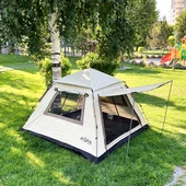 Argeus Sahra 4 Kişilik 3 Mevsim Otomatik Kamp Çadırı (ARG-208) - 1