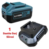 Catpower 4235 Akülü Kömürsüz Li-ion 20 V 4.0 Ah Batarya Avuç Taşlama Kırıcı Delici Darbeli Vidalama - 2