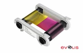 Evolis Zenius & Primacy 1/2 Yarım Panel 400 Renkli Baskı Ribon(R5H004NAA) - 1