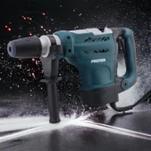 Kırıcı Delici Darbeli Matkap 1400 W Proter Metal Beton Elektropnömatik Delme Kırma Hilti 50 mm thumbnail 5